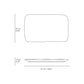 Rectangular Platter Juta Medium Set of 4