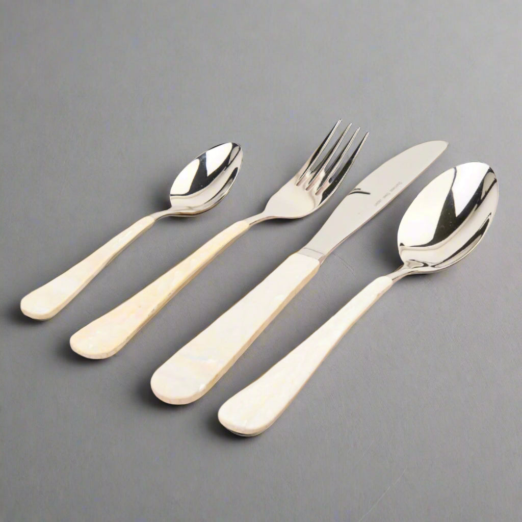 Mother Of Pearl Flatware, Set of 4
