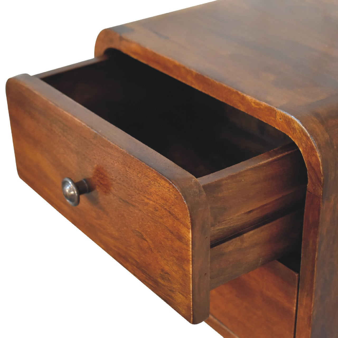 Solid Wood Floating Mini Nightstand