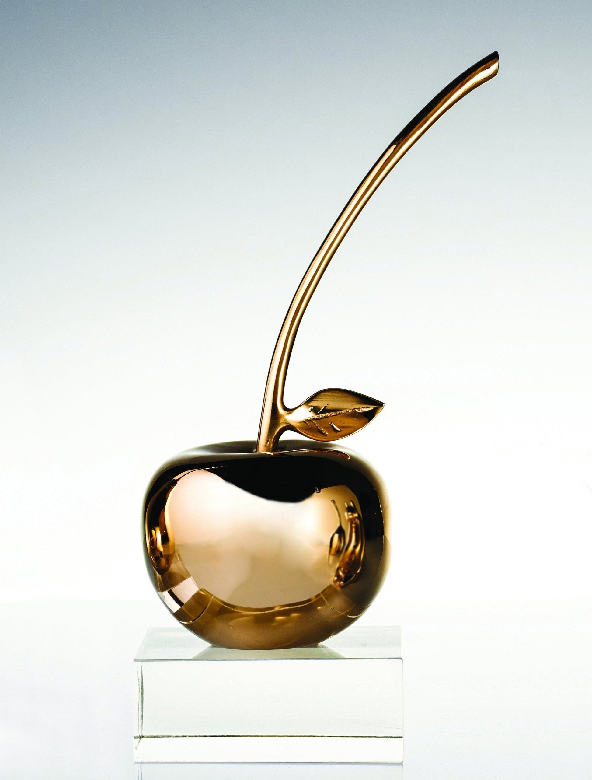 Pear Sculpture Gold