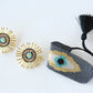 Burst Earring Black