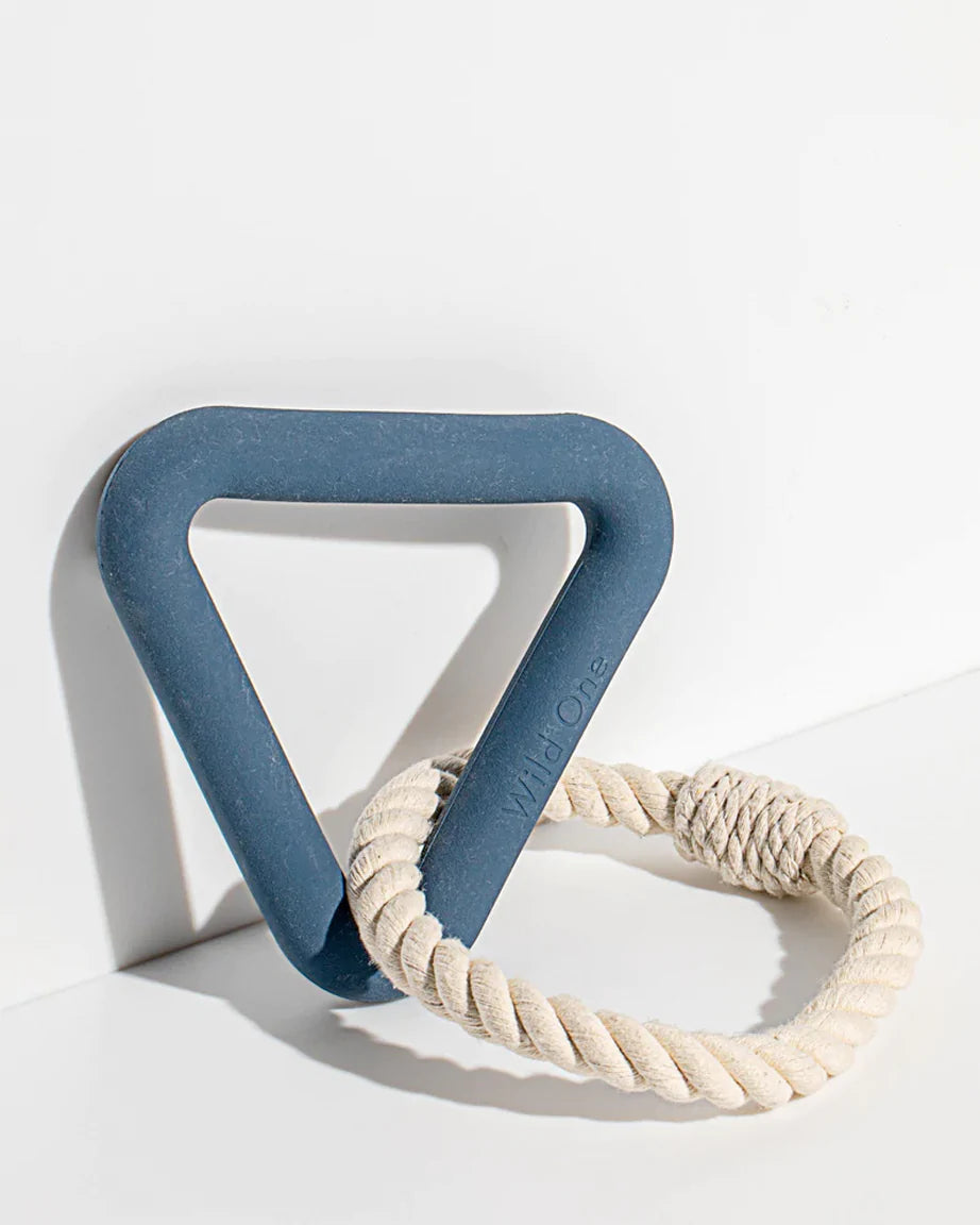 TRIANGLE TUG TOY by Wild One