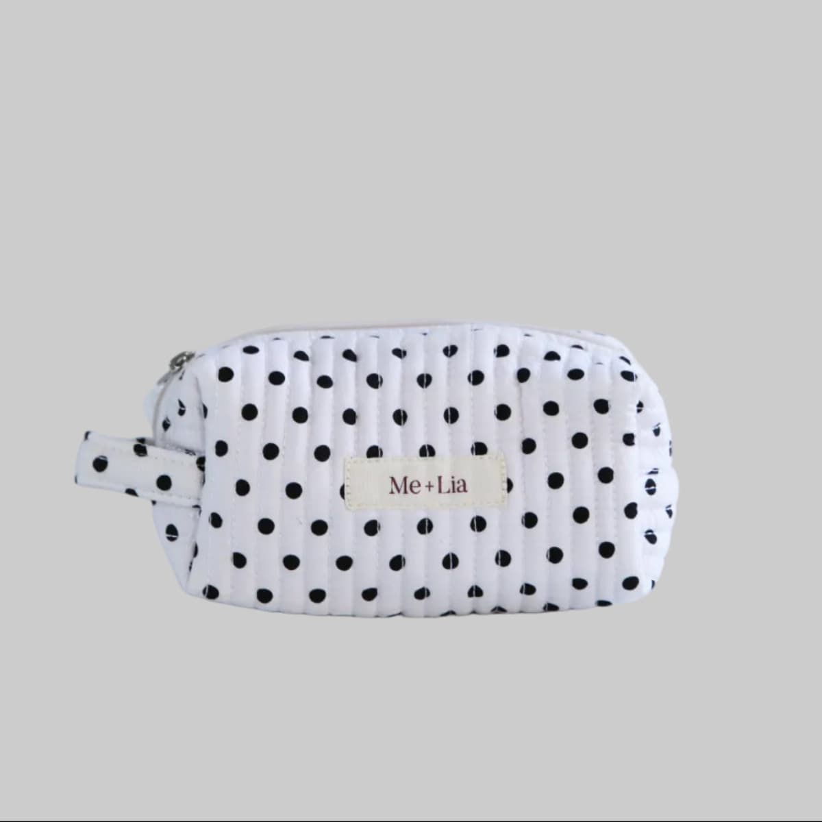 Polkadot Black Make-up Pouch - Small