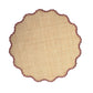 Round Polka Dot Buriti Placemat