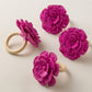 S/4 Buriti Flower Napkin Ring