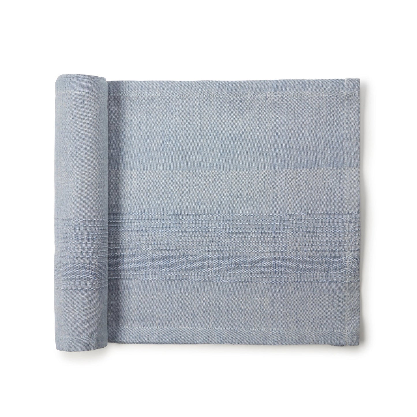 ECOLOOM Handwoven Cotton Table Runner. 100% Cotton – Artisan Made – Fair Trade