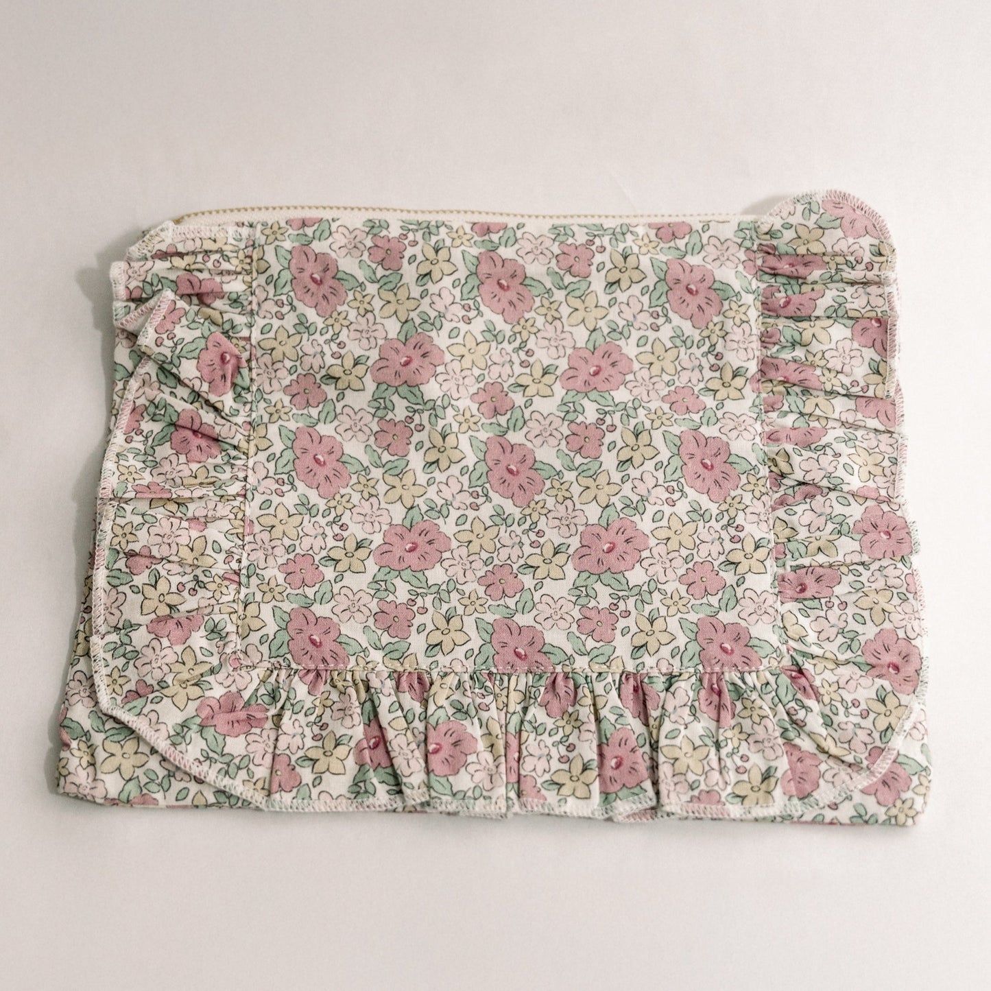 Vintage-Inspired Floral Pouch- Liberty “Betsy Ann”