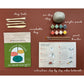 DIY Air Dry Clay Kit- Make Your Own Incense Holder