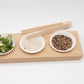 Magnetic Wooden Toast & Garnish Tongs