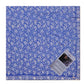 Large 39" Hand Dyed Batik Bandana, 100% Soft Cotton, Boulder, Blue