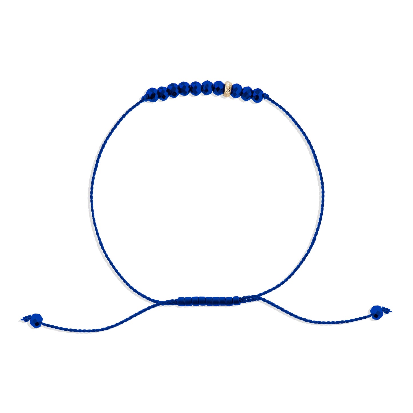 The Energy Project Bracelet – Expression With Lapis Lazuli & Solid 14K Gold Bead