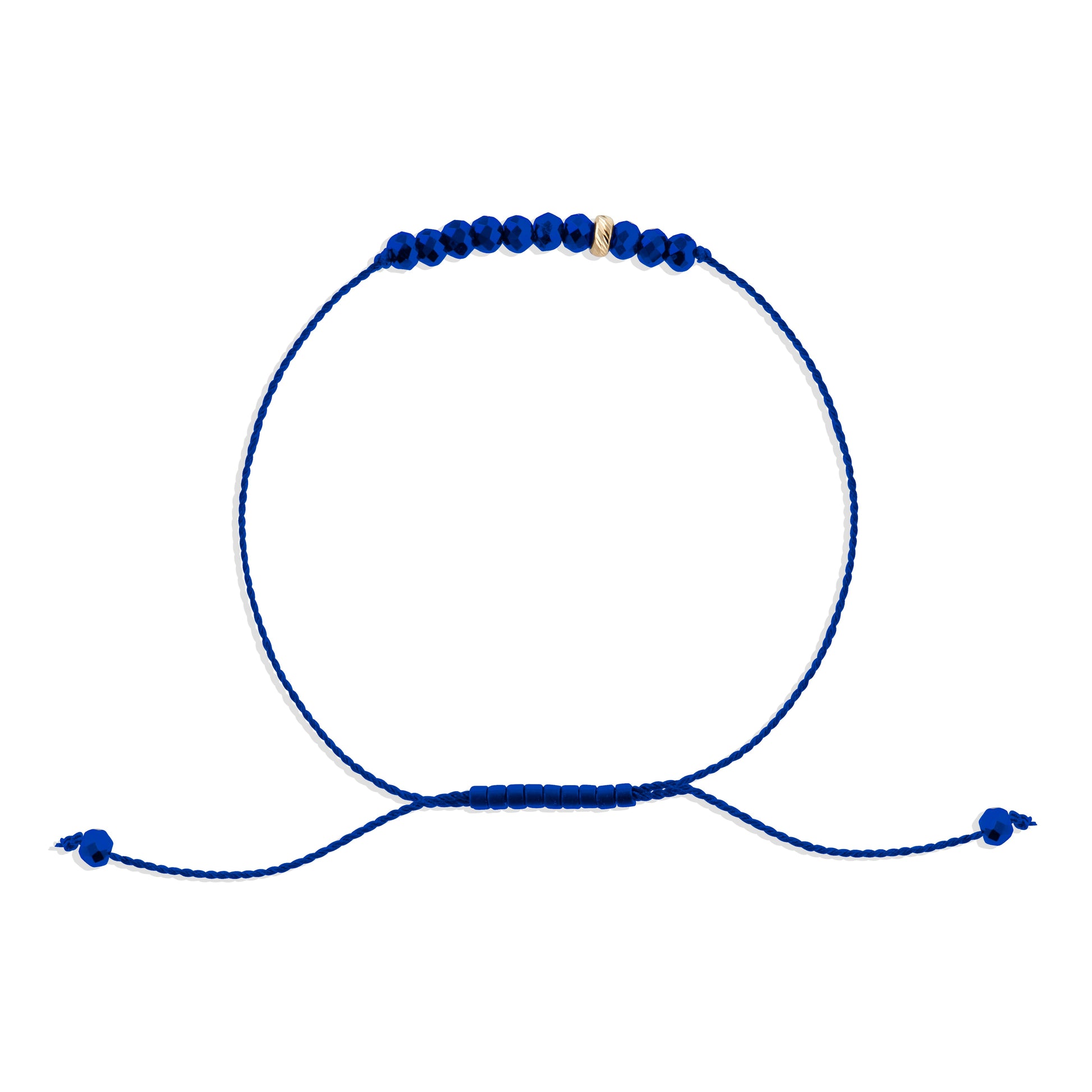 The Energy Project Bracelet – Expression With Lapis Lazuli & Solid 14K Gold Bead