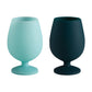 Mist + Ink | Stemm | Silicone Unbreakable Wine Glasses