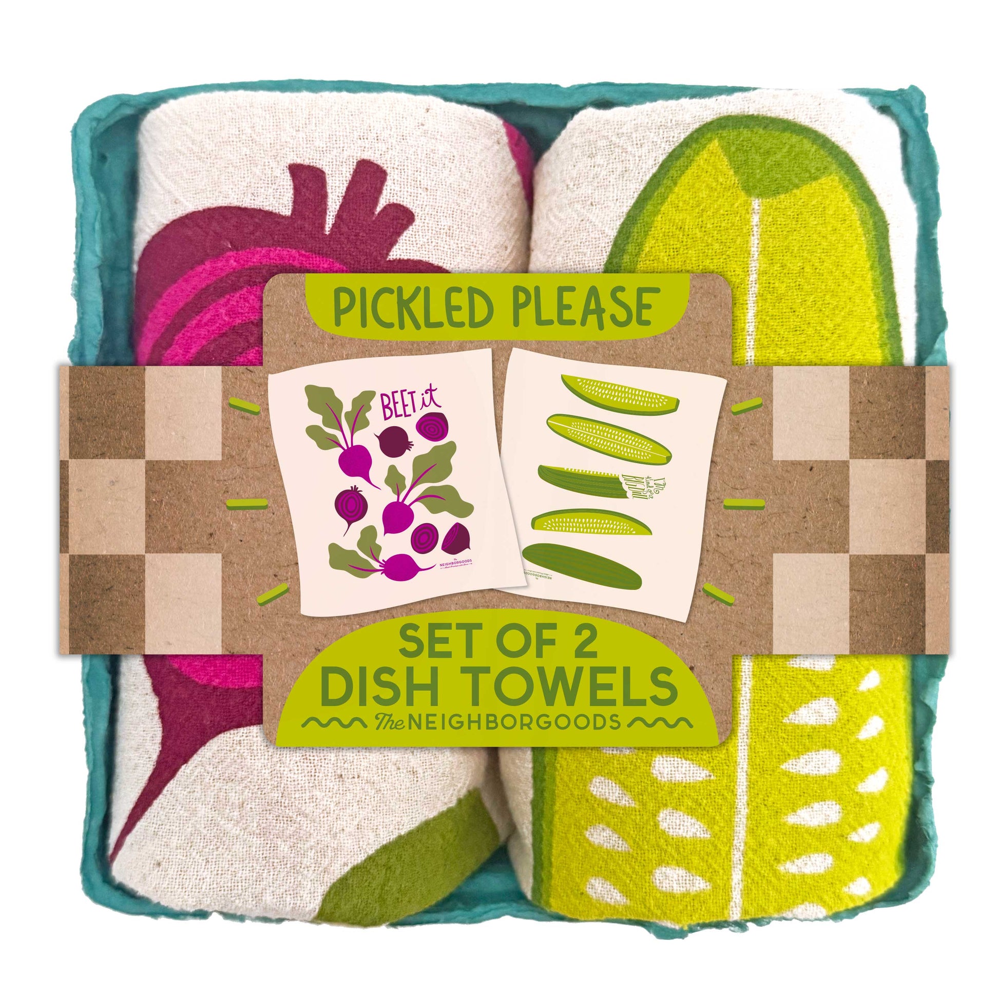 Pickled Please - Dish Towel Set of 2