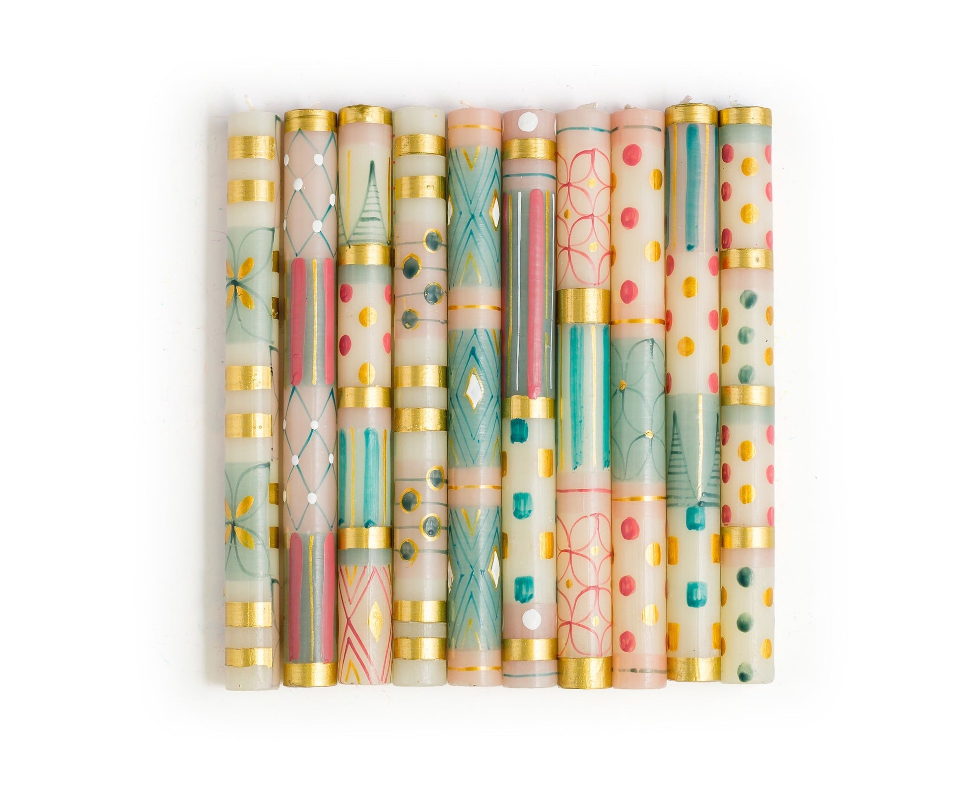 Delight Painted Candles