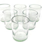 Set of 6 Natural Clear Tumbler Glasses