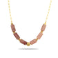 Strawberry Fields Necklace with Gold Filled Chain