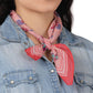 Chasing Petals Cotton Bandana - Rose Quartz