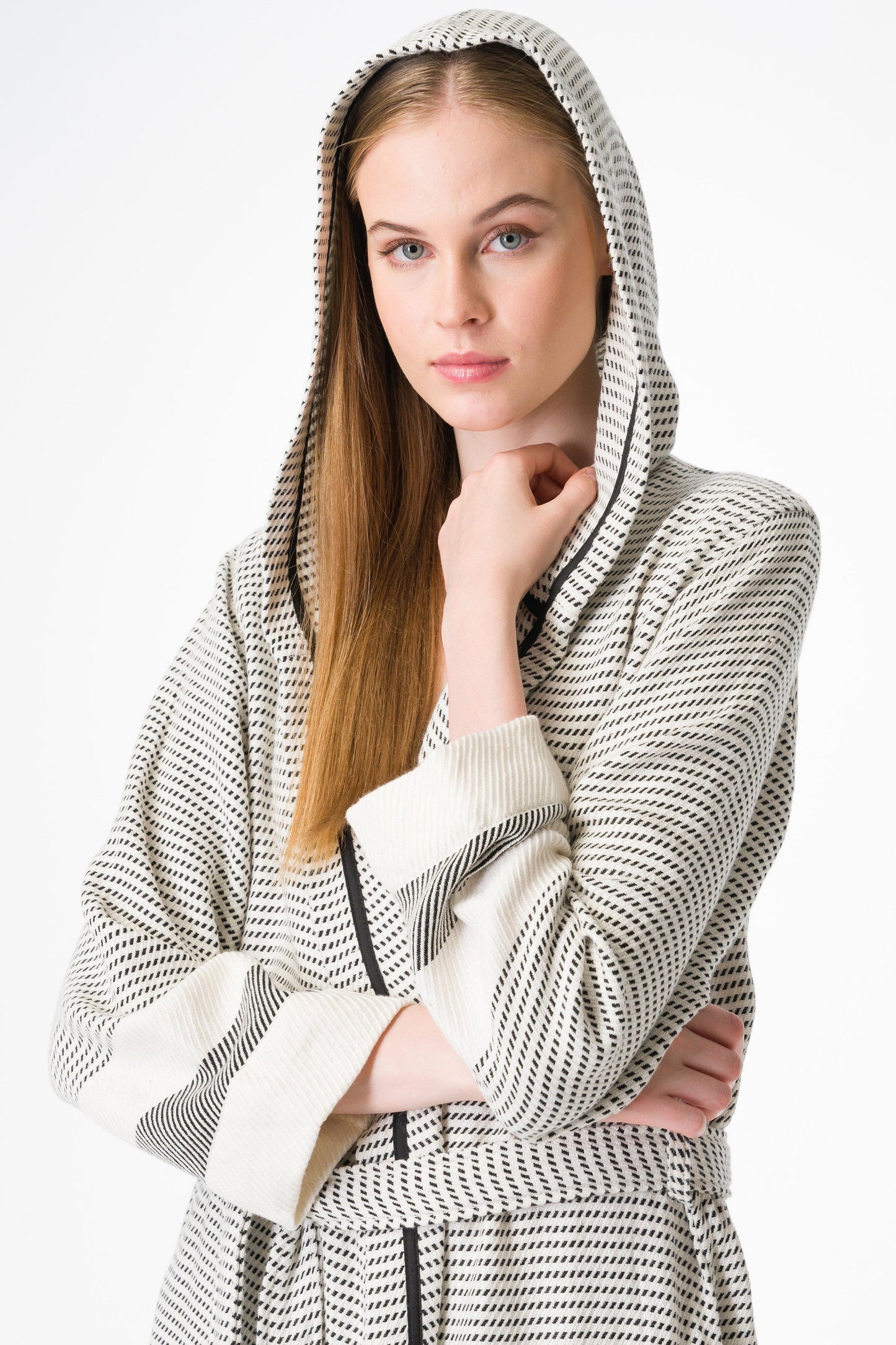 Pixel Turkish Towel Robe