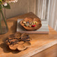 Handcarved Wooden Trinket Trays Gift Set