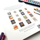 Meditative Art Workbook, 16 Pages of Guided Creative Ritual