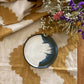 Hand-Printed Table Runner | Organic Cotton Linen - Golden Rays