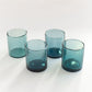 S/4 Recycled Hammered Glasses