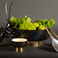 Djembe Salad Server Short Gold - In Stock
