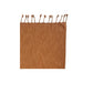 Gobi - Stripe Bed Cover - Caramel / Offwhite