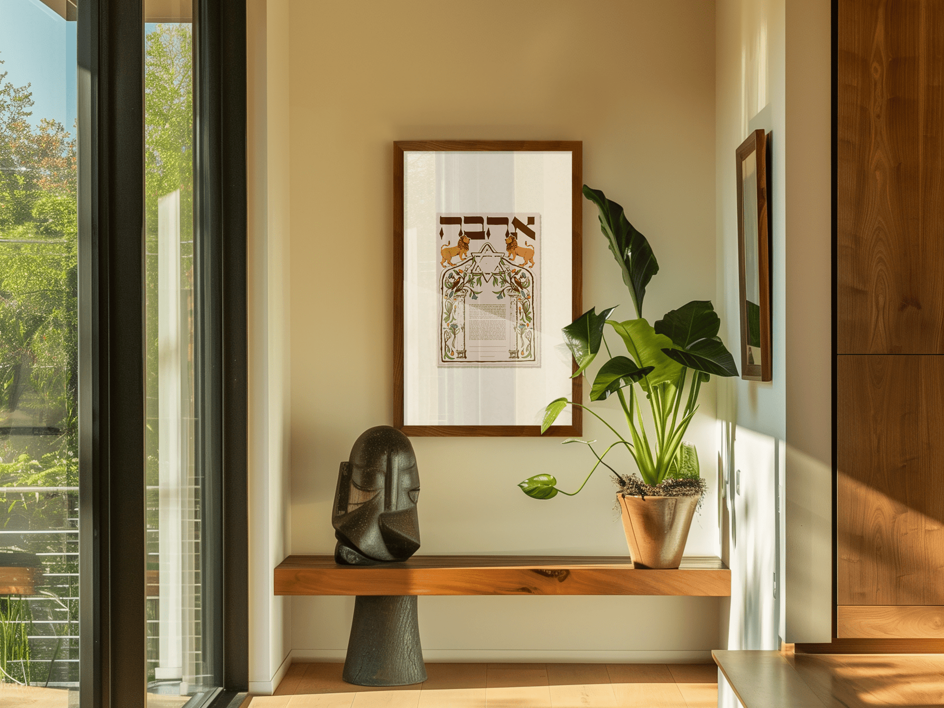 Ahava Lions Ketubah