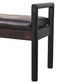Solid Wood Gridline Bench