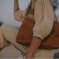 Crisscross Handbag - Camel