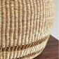 Handwoven 1 String Round Planter Basket