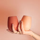 terra + peach | fegg | silicone unbreakable glasses