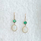Emerald Radiance Earrings
