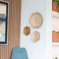 Scallop Wall Baskets, Large