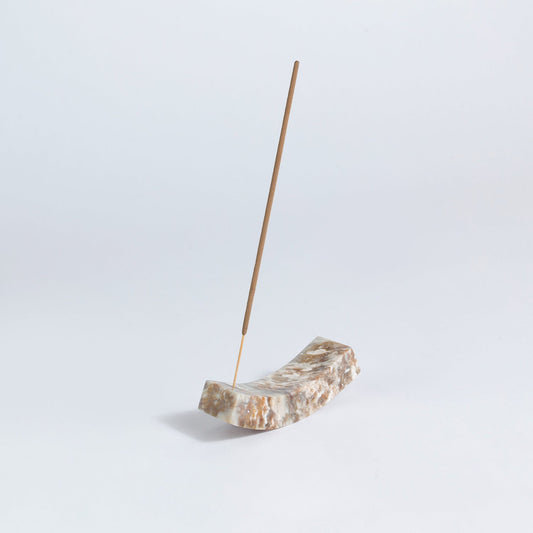 Smile gemstone incense holder