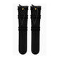 Midnight Ribbon Lace Socks
