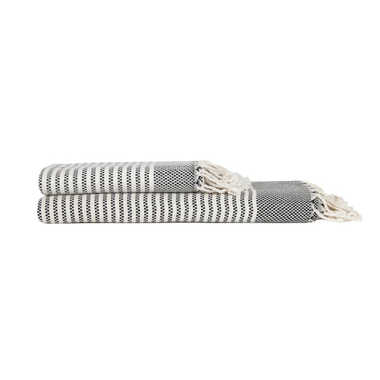 Zipper Turkish Towel Set