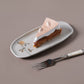 Shallow Organic Oval Platter Small Set of 4