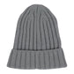 Ribbed Beanie - Grey Heather