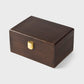 Acacia Wood Classic Keepsake Box with Latch, Urban Walnut