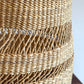 Mixed Weave Natural Planter Basket - Medium