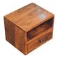 Solis 1-Drawer Chestnut Wall-Mounted Nightstand