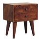 Solid Wood Mini Modern Bedside Table