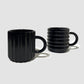 Exclusive Semi Gloss Black Mug Set of 2