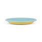 S/4 Enamel Side plate  - Two Tone
