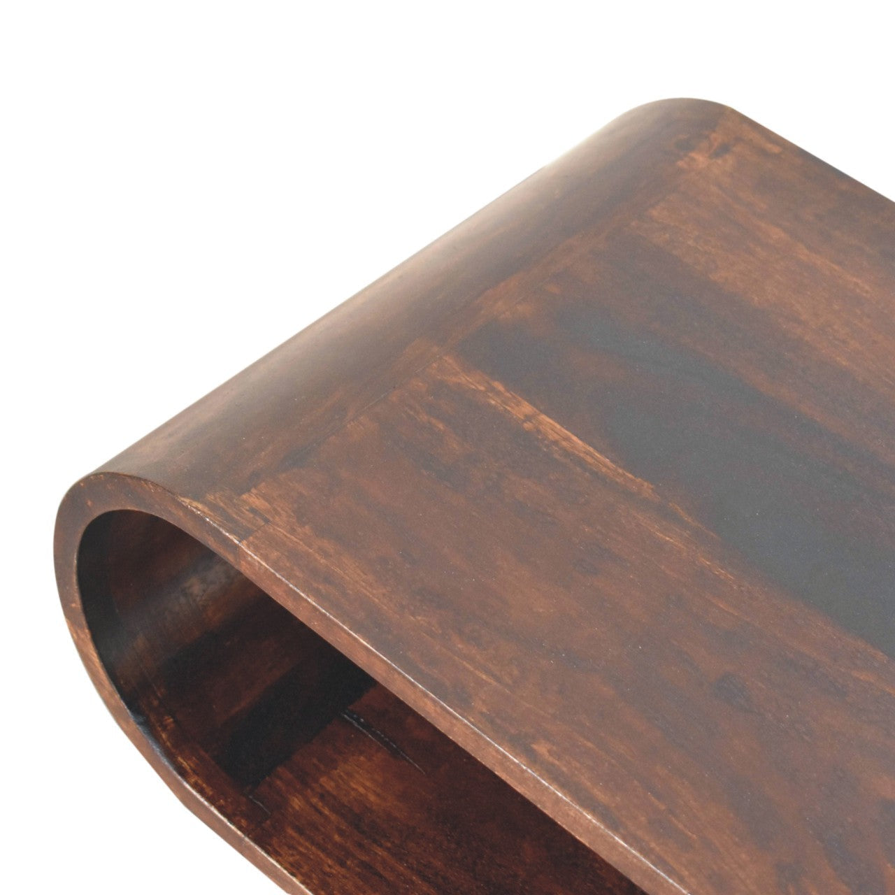 Solid Wood Amaya Light Walnut Coffee Table