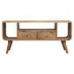 Solid Wood Soba Nordic Multi Media Unit