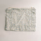 Vintage-Inspired Floral Pouch- Bluebell Breeze